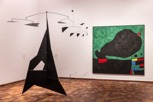 <p>Exposición <em>Miró y los Estados Unidos</em>, comisariada per Marko Daniel, Matthew Gale i Dolors Rodriguez Roig. © Fundació Joan Miró. Fotos: Davide Camesasca</p>