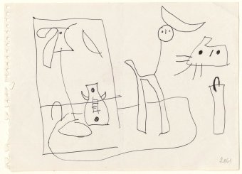 Drawing related to Untitled, 1951