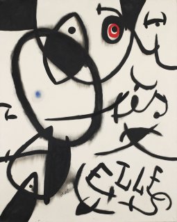 Joan Miró. Femmes, oiseaux, 1973