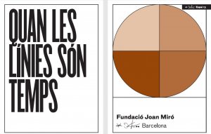 Quan les línies són temps. Cicle d'exposicions a l'Espai 13 de la Fundació Joan Miró per a la temporada 2015-2016