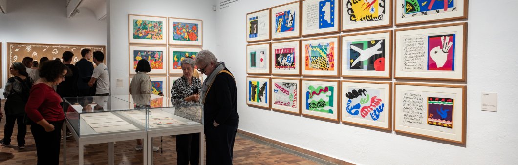 Exposició Miró Matisse, més enllà de les imatges comissariada per Rémi Labrusse. © Fundació Joan Miró. Fotos: Pep Herrero

 
